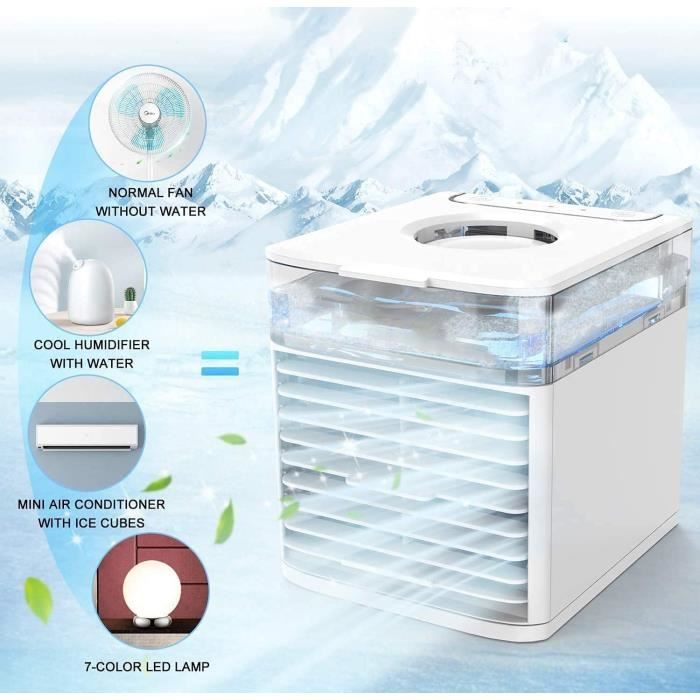 Climatiseur portable - Azorex - Mini refroidisseur USB 4 en 1 ...