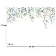 99 DECO - Papier Peint panoramique 7 lés FLOWERS IN RAIN - H270xL336cm-3