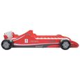 LEXLIFE Lit voiture de course Enfant en bois - 90 x 200 cm - Cadre de lit - Rouge-3