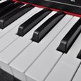 Piano électronique-Piano numérique avec 88 touches et support 132,5 x 39 x 77,5 cm-3