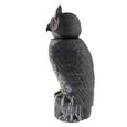 Statue de Hibou Réaliste Leurre Effaroucheur D'oiseaux pour Garder Les Oiseaux Souris écureuils Lapins Almenclan-3