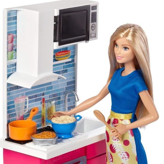 barbie coffret cuisine