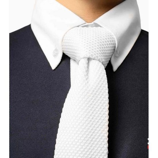Chemise Manches Courtes Coupe Classique en Coton Sergé Femme - French