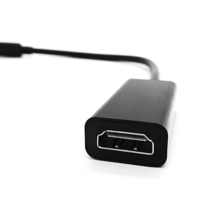 Adaptateur HDMI Type C pour HUAWEI MediaPad T5 Smartphone Convertisseur Television TV Ecran Retroprojecteur Cable 1080 Cdiscount Informatique