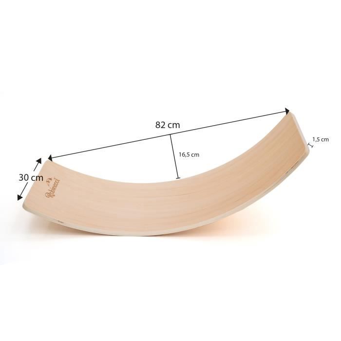 Planche d'équilibre en bois naturel pour enfants, jouet pour bébé, balançoire en Planche d'équilibre en bois naturel pour enfants, jouet pour bébé, balançoire en