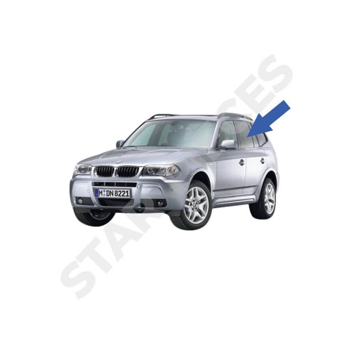 Mécanisme De Lève-vitre électrique Arrière Gauche Pour BMW X3 E83 - Confort / Impulsionnel | Compatible Nombreuses Motorisations
