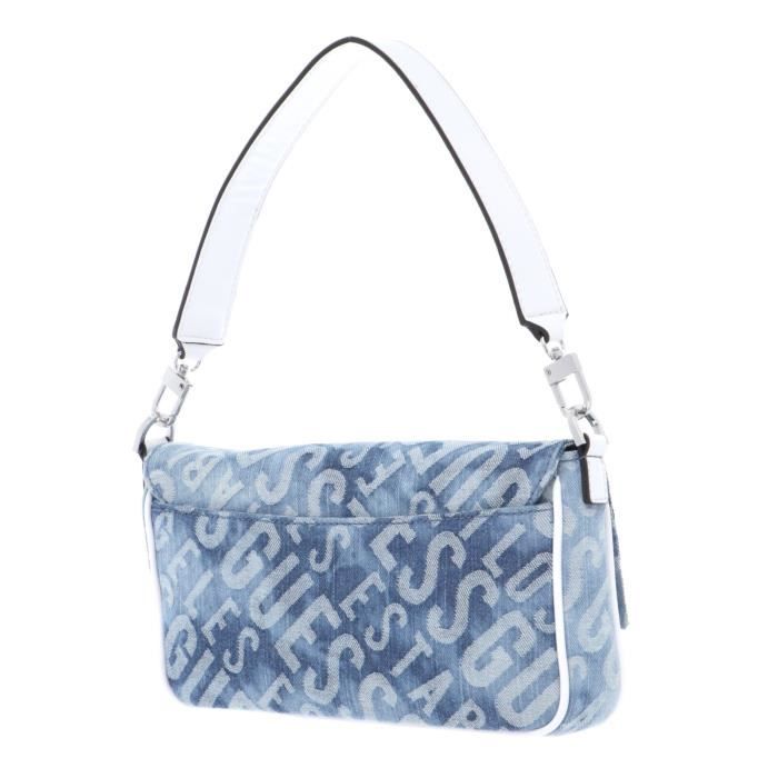 Guess brightside shoulder on sale bag denim