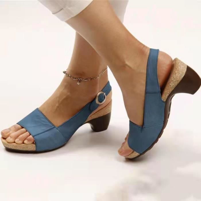 Sandales à deals talons confortables