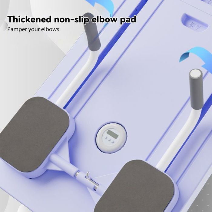 Kit Pilates Reformer 5 En 1 Pliable Avec Compteur LED - Planche Multifonction Pour Entraînement Complet à Domicile