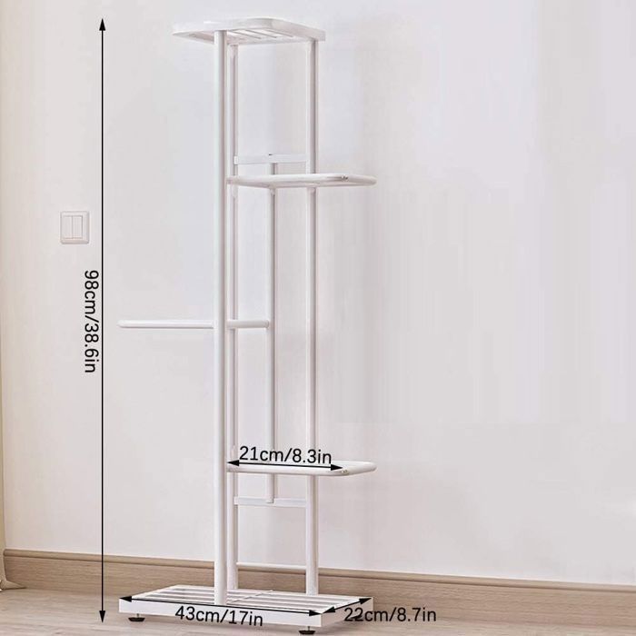 Petit Support En Bois Pour Livre, Pot De Fleur Ou Jardinière – 6x3.5x2.5cm