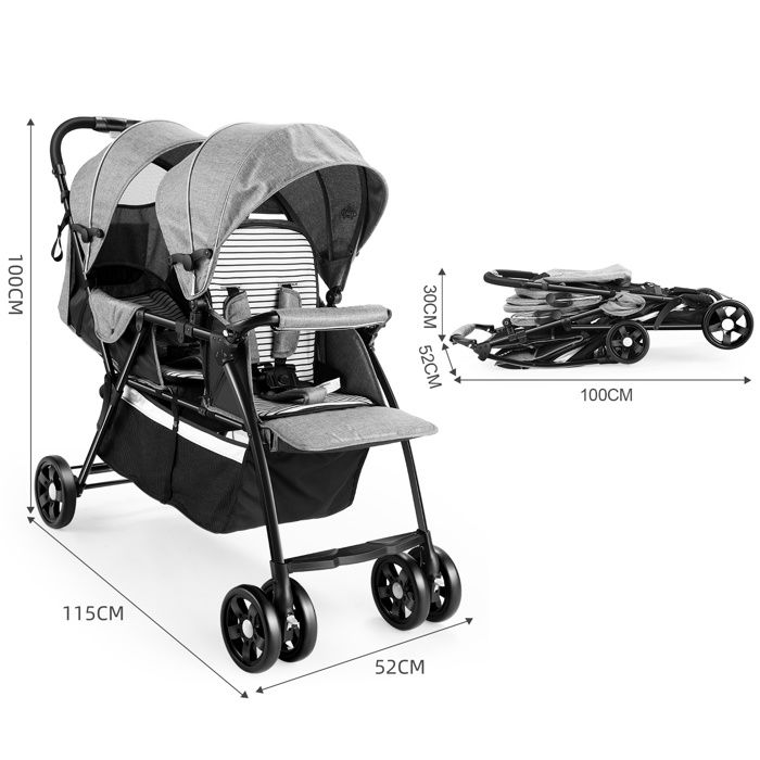 Poussette double de 0 à 3 ans deals