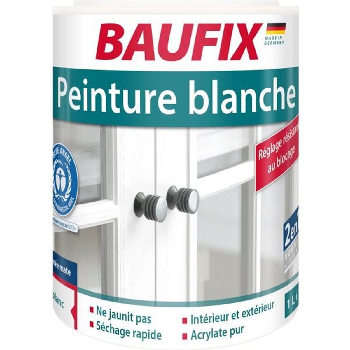 Peinture Blanc intérieur Murs et Plafonds BLANC MAT 10 L - RENAULAC  Particulier