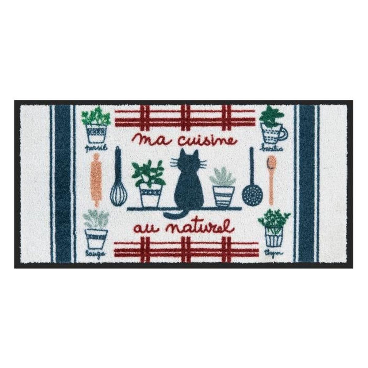 DERRIERE LA PORTE Tapis de cuisine Bonheur DLP