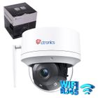 Caméra de Surveillance 4K - CTRONICS - IMX415 - Détection IA - WiFi - Rotation Motorisée 355°/90°