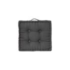 ATMOSPHERA Coussin de sol 40 x 40 x 8 cm Atmosphéra - Couleur: Coussin de sol Gris Foncé-Gris Foncé$Gris