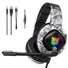 ONIKUMA K19 Casque de Jeu avec Micro, Son Surround 7.1 et lumière LED RGB