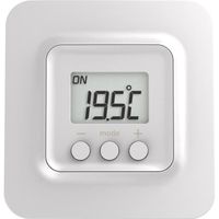 Delta Dore Thermostat d'ambiance sans Fil Tybox 5101 Blanc (Récepteur Non Fourni) - 6300045