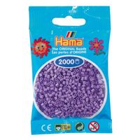 Perles mini violet pastel - HAMA - 2000 perles Ø2,5mm pour enfant à partir de 10 ans