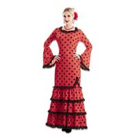 Robe Flamenco - Witbaard - Rouge - Femme - 100% polyester