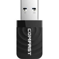 COMFAST Clé WiFi Puissante AC1300 Mbps Adaptateur USB3.0 Wifi double bande 2.4G - 5.8G Wifi Dongle