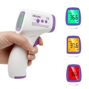 THERMOMÈTRE BÉBÉ Thermomètre Frontal pour Enfant Adulte, Thermometre Infrarouge , Mode Objet et Corps Mesures Rapides et Précises