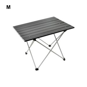 TABLE DE CAMPING noir - Table pliante légère facile pour camping en