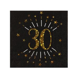 Serviette En Papier Anniversaire 18 Ans Cdiscount