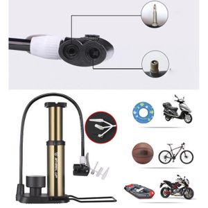 Vélo DUNLOP étrier pompe à vélo double valve Head /& 2 Gonflable Adaptateurs