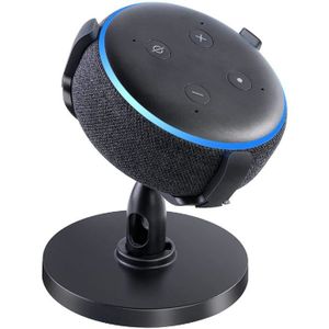 améliore la visibilité et lapparence Bovon Support de Table pour Echo Dot 3ème génération Accessoires Dot Support réglable à 360 ° pour Haut-Parleur Smart Home