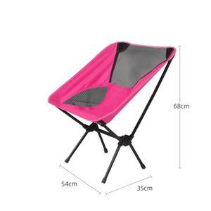 CHAISE DE CAMPING Mobilier Camping,chaise pliante d'extérieur, Porta