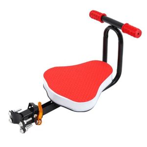 SELLE - TIGE DE SELLE rouge Selle de vélo pliable en acier pour enfants 