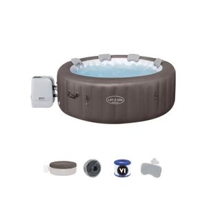 SPA COMPLET - KIT SPA Spa gonflable rond Lay-Z-Spa® Dominica Hydrojet™ -