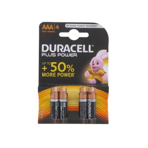 Pile Rechargeable Stay Charged AAA, LR03 Duracell - Intermarché
