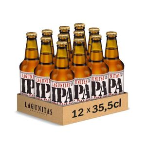 BIERE Lagunitas - Bière blonde IPA 6.2° - Bouteilles - 1