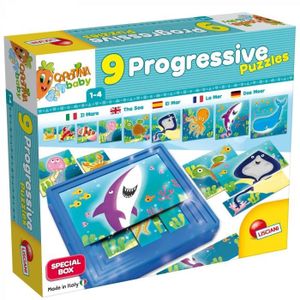 PUZZLE LISCIANI GIOCHI 9 Puzzle progressifs La mer