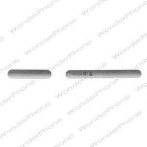 PIÈCE TÉLÉPHONE Cache Prise Sony Xperia Z3 Blanc Micro SD USB SIM