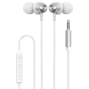 CASQUE - ÉCOUTEURS In-ear headset Écouteurs avec connexion AUX Blanc 