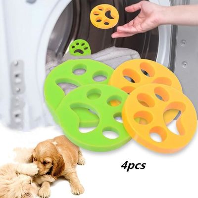 6 Boules Anti-Poils Machine à Laver - Épilateur Poils Animaux Lavable - Pour Chien Et Chat