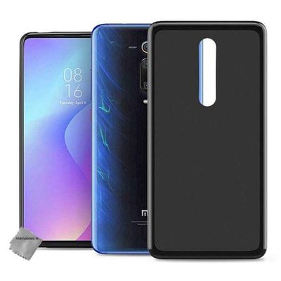 Étui Housse Pour Xiaomi Mi 9T (2019) - Mesh Nylon Noir - Fermeture Boucle - DFVmobile