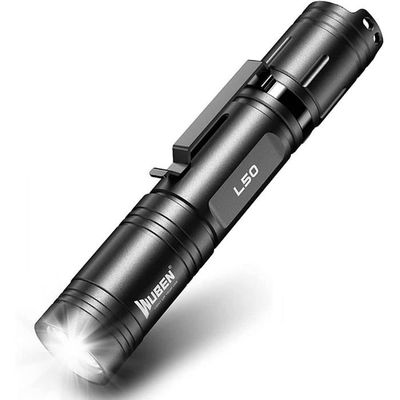 L50 Lampe de poche LED Ultra Puissante, Rechargeable 1200 Lumens