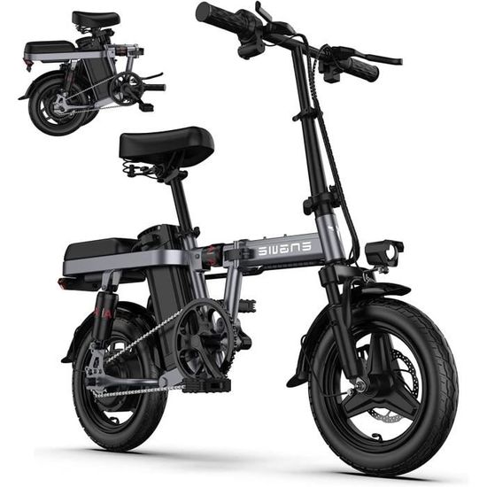 Vélo Électrique Pliant ENGWE T14 Gris 250W