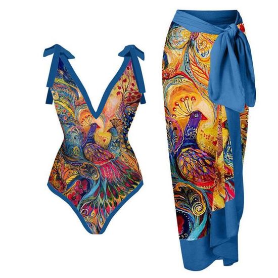 LikeJump Femmes Bohème Cardigan Maxi Longue Robe De Plage