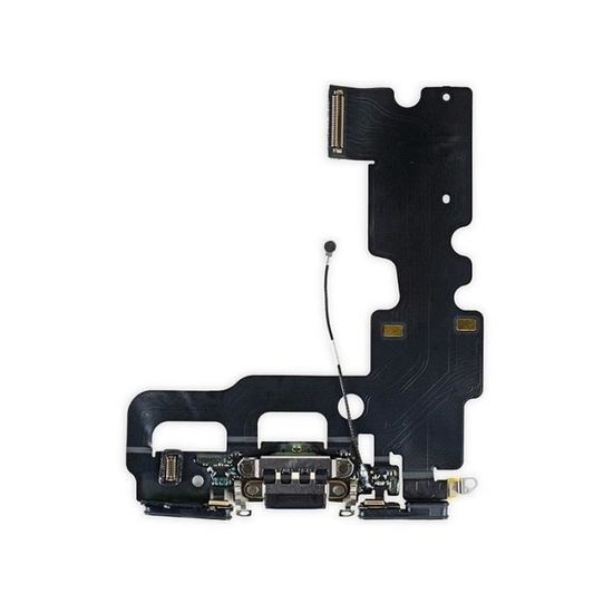 Connecteur De Charge Pour IPhone 7 Plus - Nappe Dock Avec Micro Et Antenne, Neuf, Noir/blanc