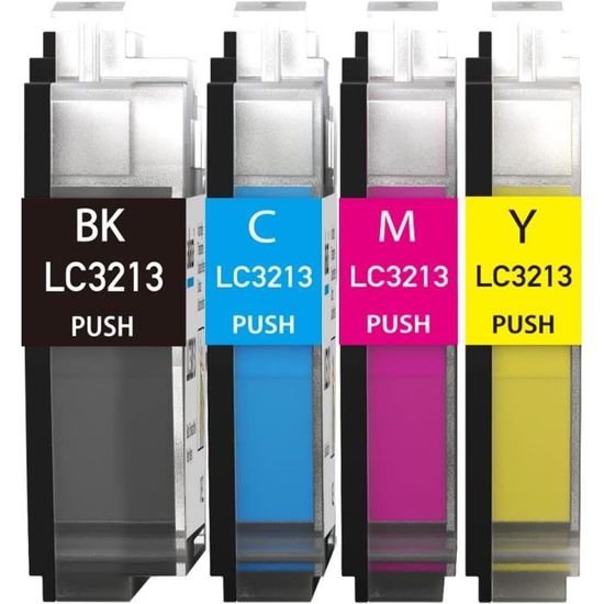 Lot De 12 Cartouches D'encre Pour Brother - C/M/Y, Compatible MFC-J497DW, J890DW, Etc.