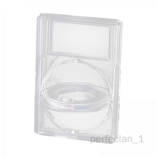 Lot De 4 Cadres Flottants Noirs 7x7cm | Présentoir Bijoux Pièces Photo - Effet 3D Moderne