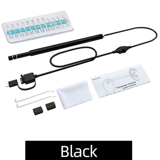 Nettoyeur D'oreilles Visuel Reyova Pro - Endoscope 1080p HD, 6 LED, étanche IP67 - Pour IOS Et Android - 4