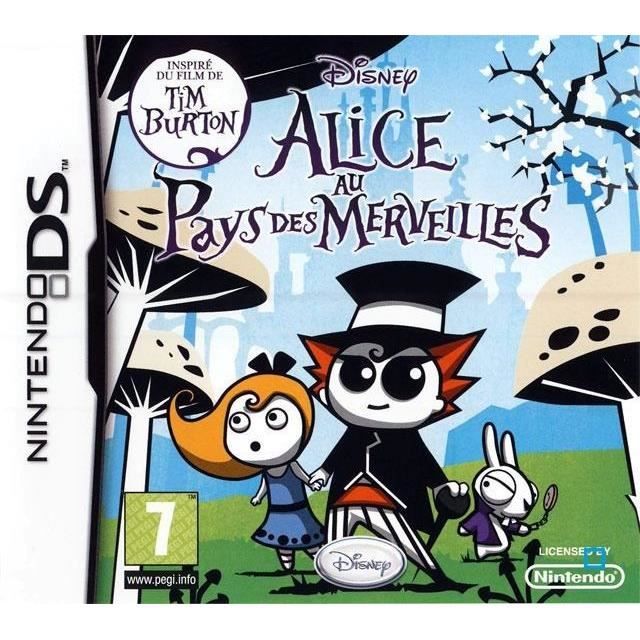 DISNEY INTERACTIVE STUDIOS - Alice aux pays des Merveilles - Jeu console nintend