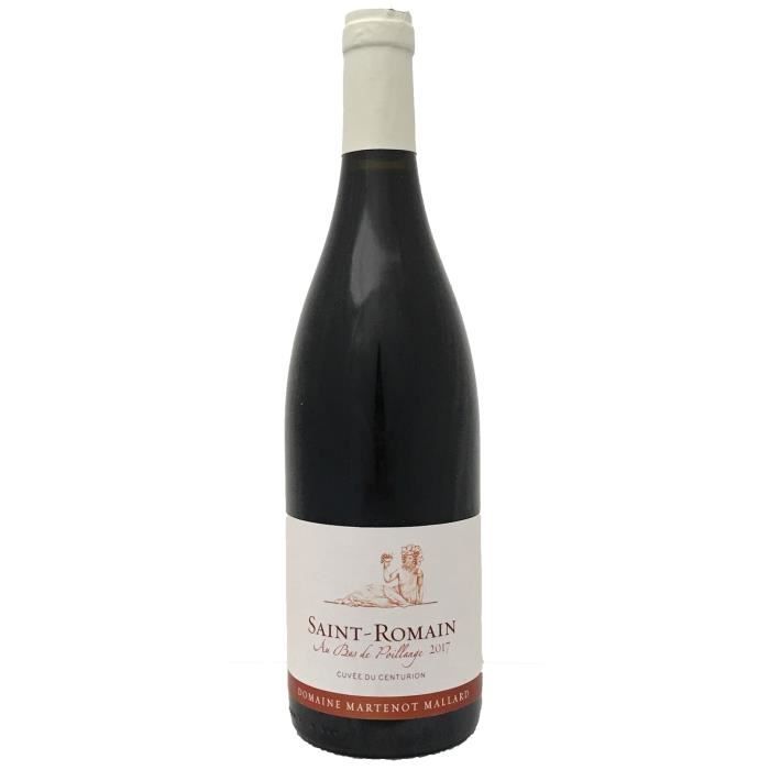 Saint Romain Au bas de Poillange 2017 Domaine Martenot Mallard - 75 cl - Vin Rouge AOP de Bourgogne - Cépage Pinot Noir