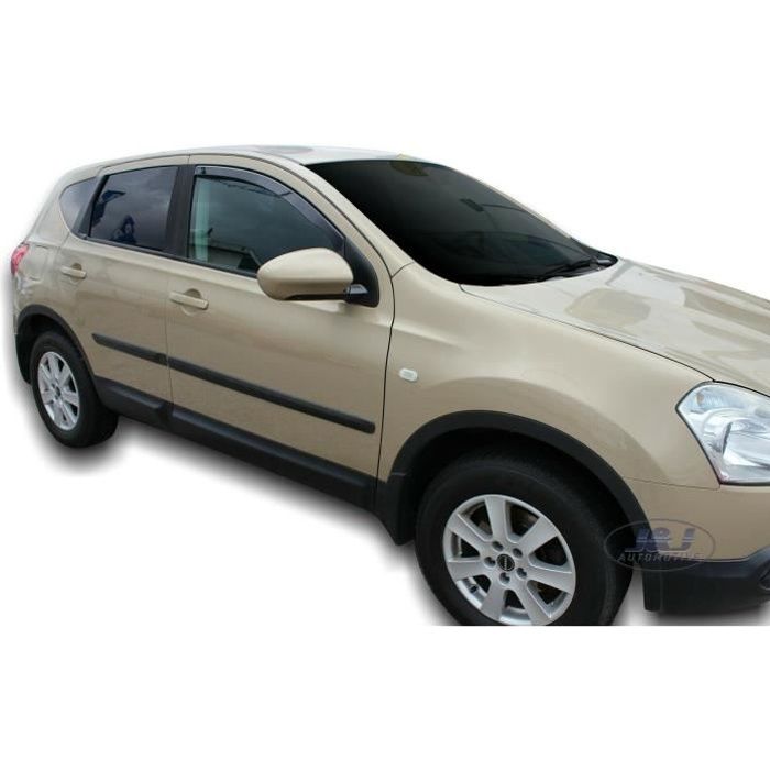 - Deflecteurs d'Air déflecteurs de vent Compatible avec Nissan Qashqai J10 2007-2013 2 pièces