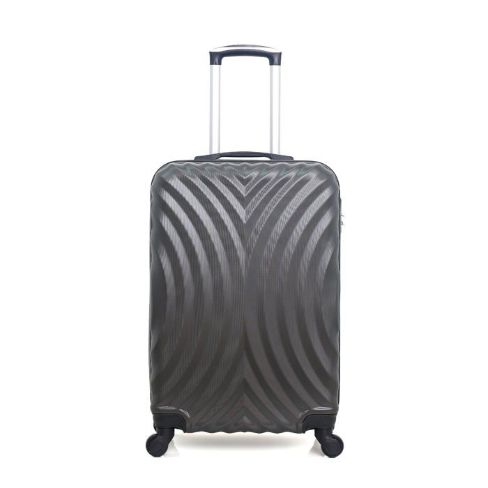 HERO – VALISE WEEK-END - ABS – 60cm – 4 roues – LAGOS-A – GRIS F